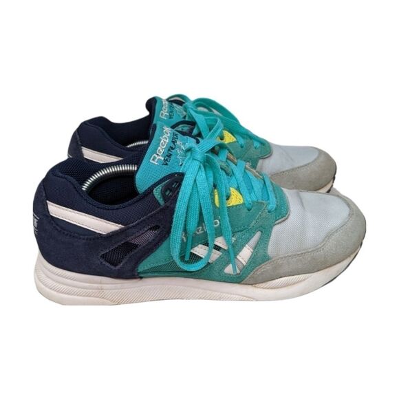Reebok Women’s Ventilator Hexalite Green/Navy Blue Sneakers SZ 8 - Picture 4 of 9
